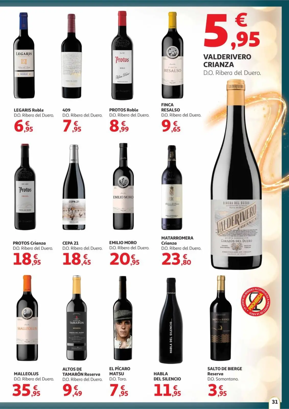 Page 31 dans Offres Saveur de Noël chez Alcampo Espagne