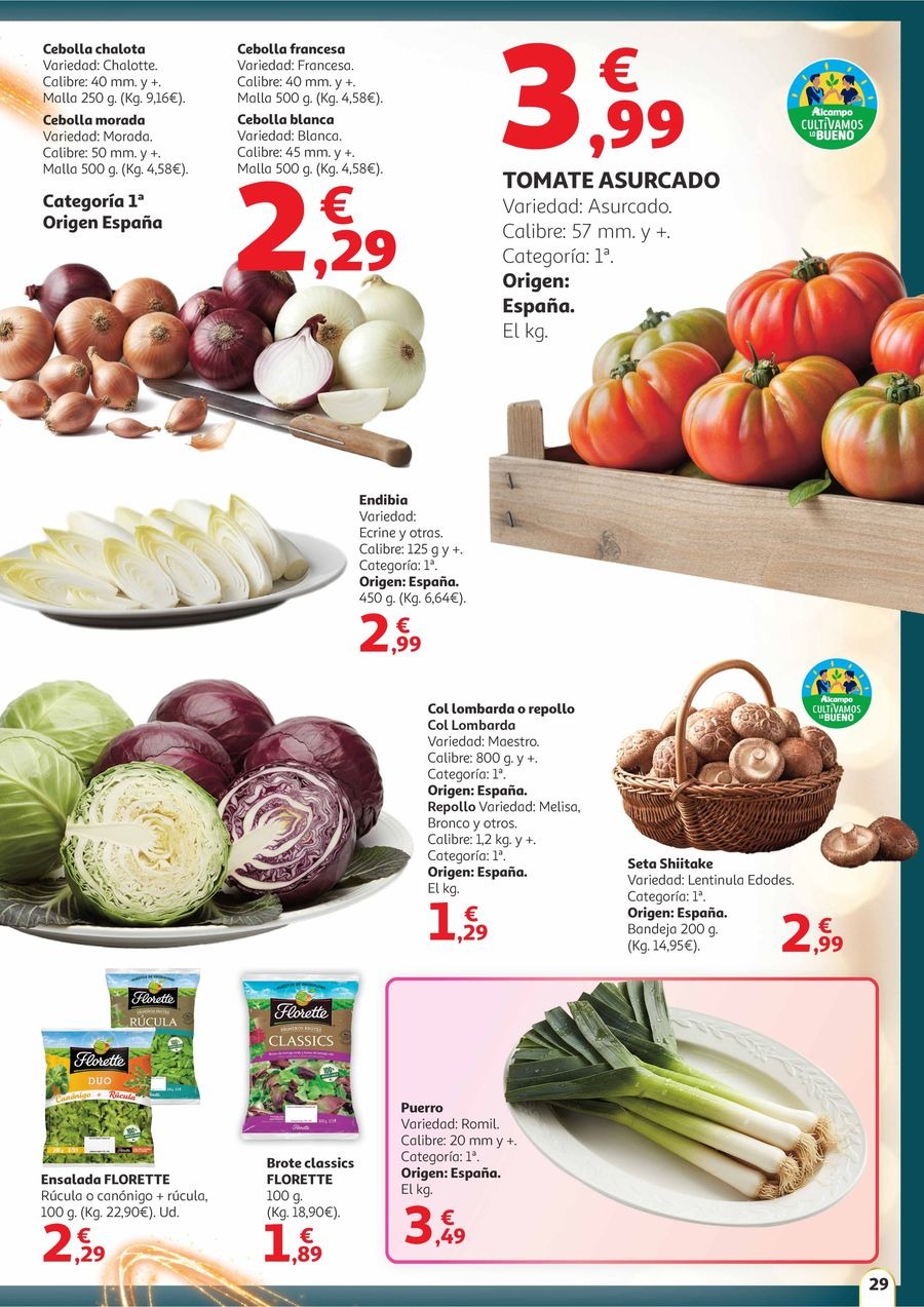 Offres Alcampo Espagne de 11 à 31 décembre 2025 Offres Saveur de Noël