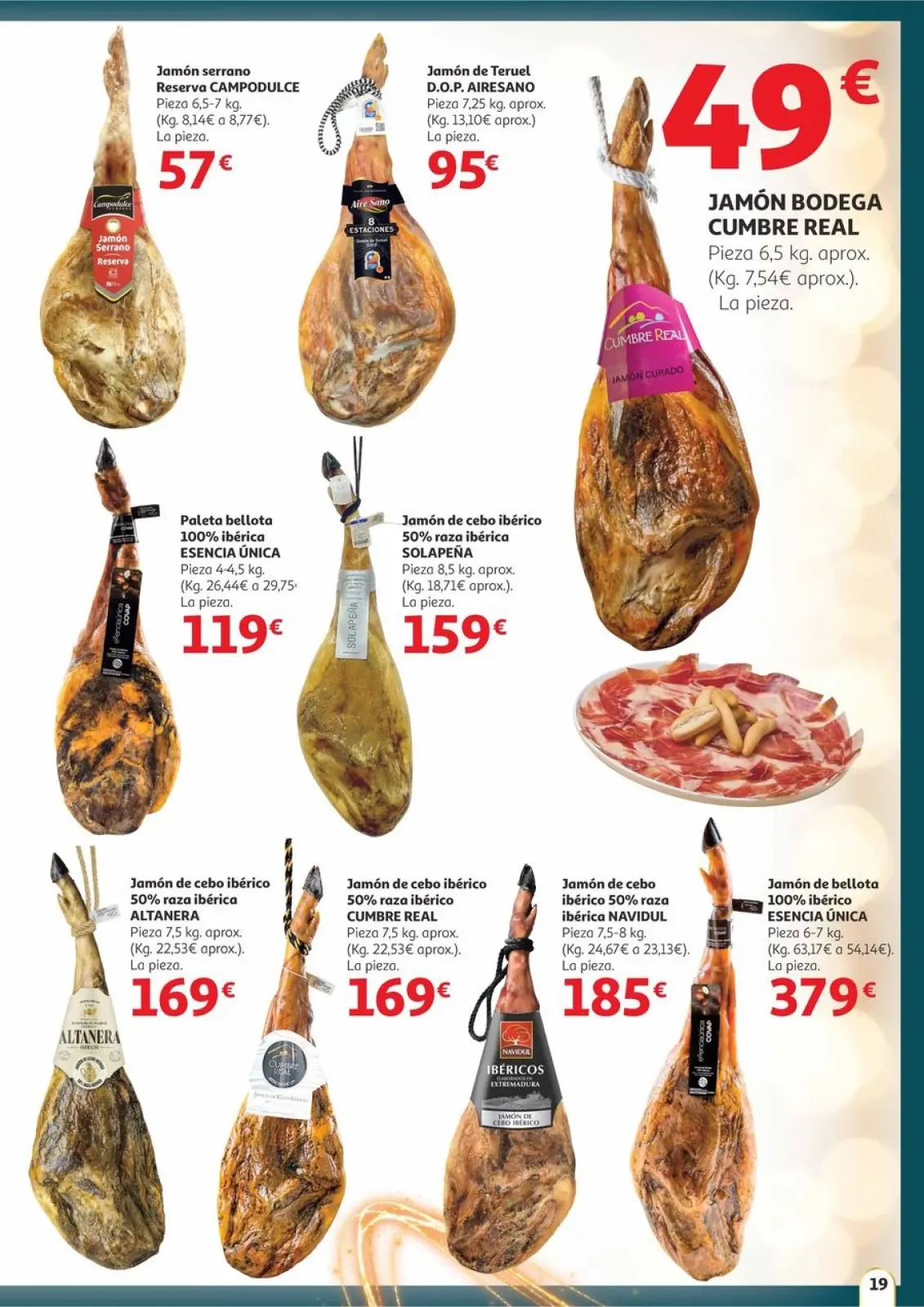 Page 19 dans Offres Saveur de Noël chez Alcampo Espagne