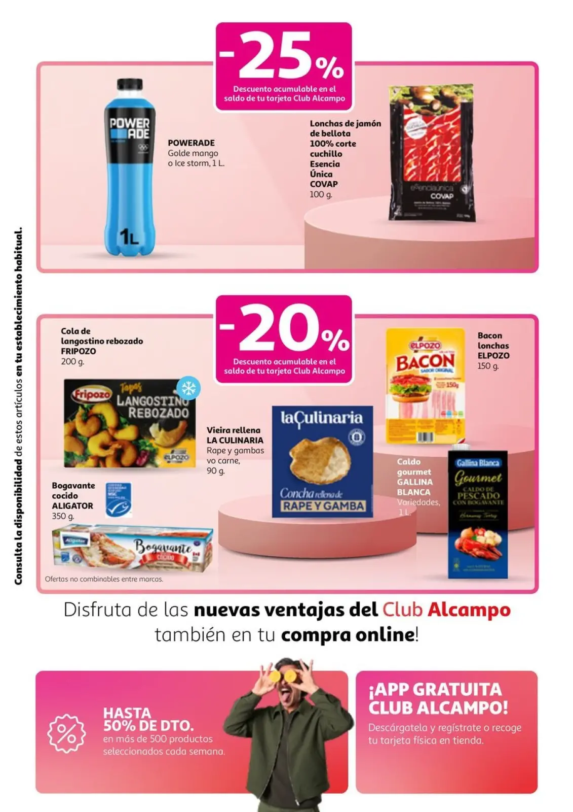 Page 7 dans Des réductions exceptionnelles ! chez Alcampo Espagne