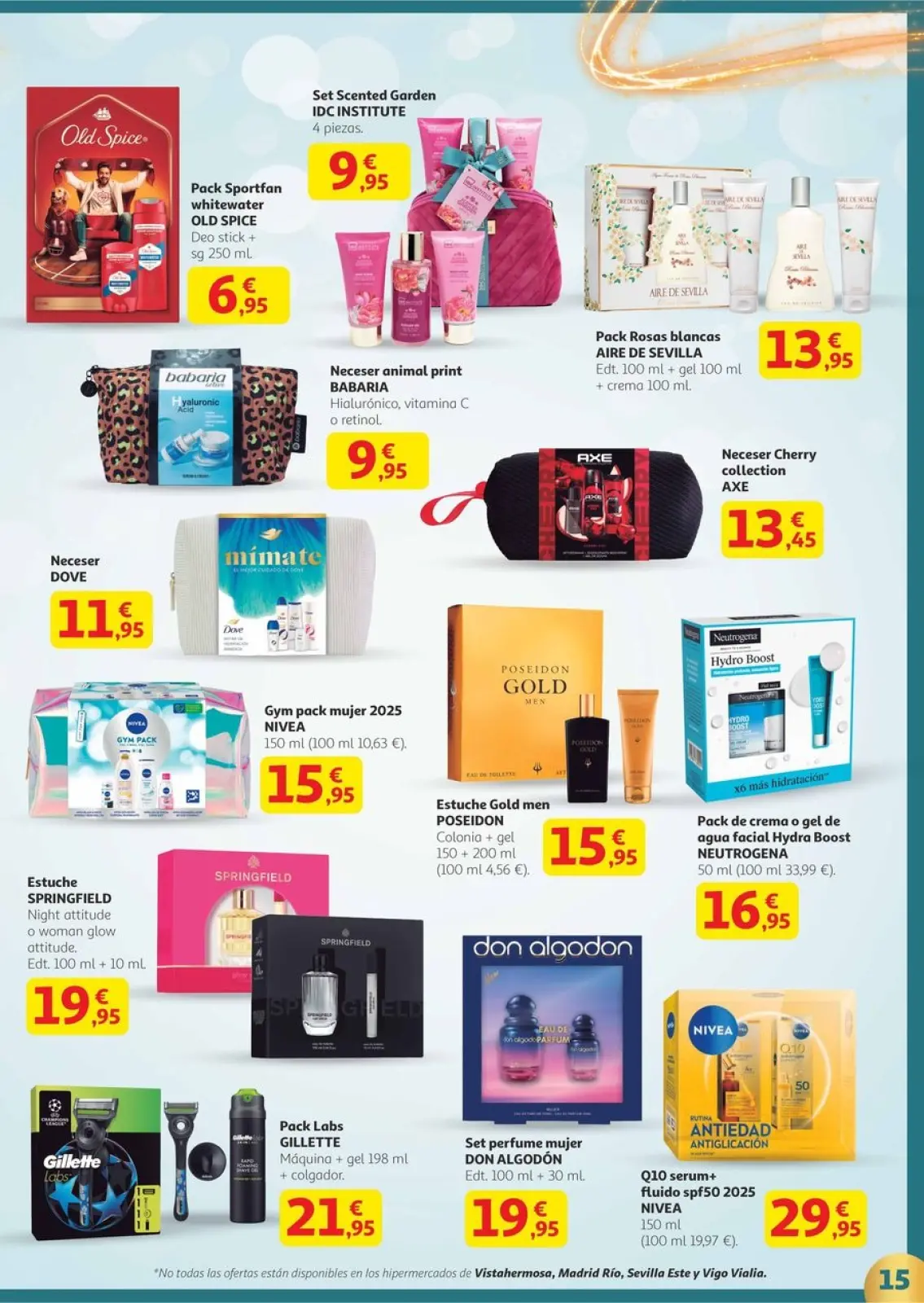 Page 15 dans OFFRES D'IDÉES DE CADEAUX chez Alcampo Espagne