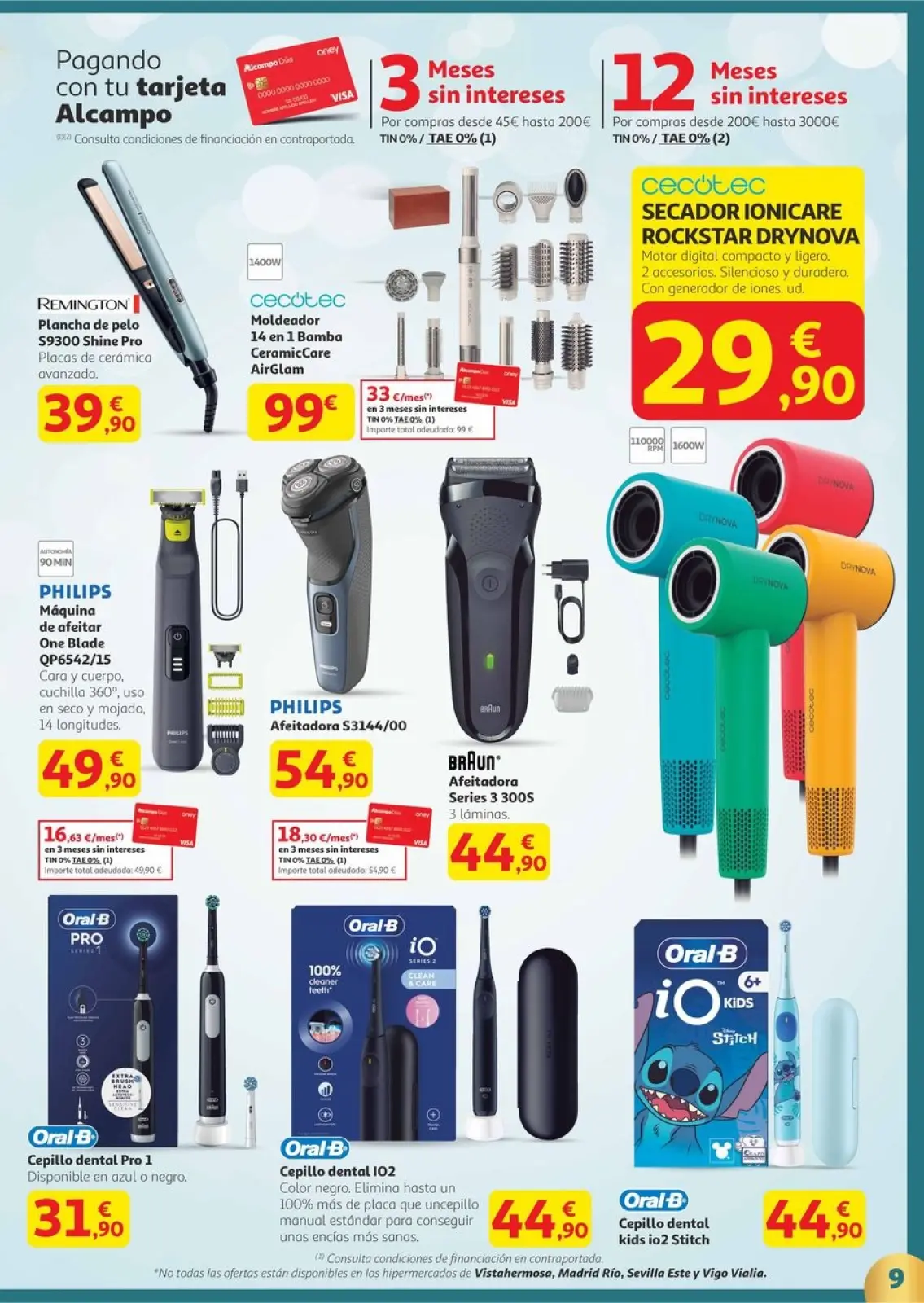 Page 9 dans OFFRES D'IDÉES DE CADEAUX chez Alcampo Espagne