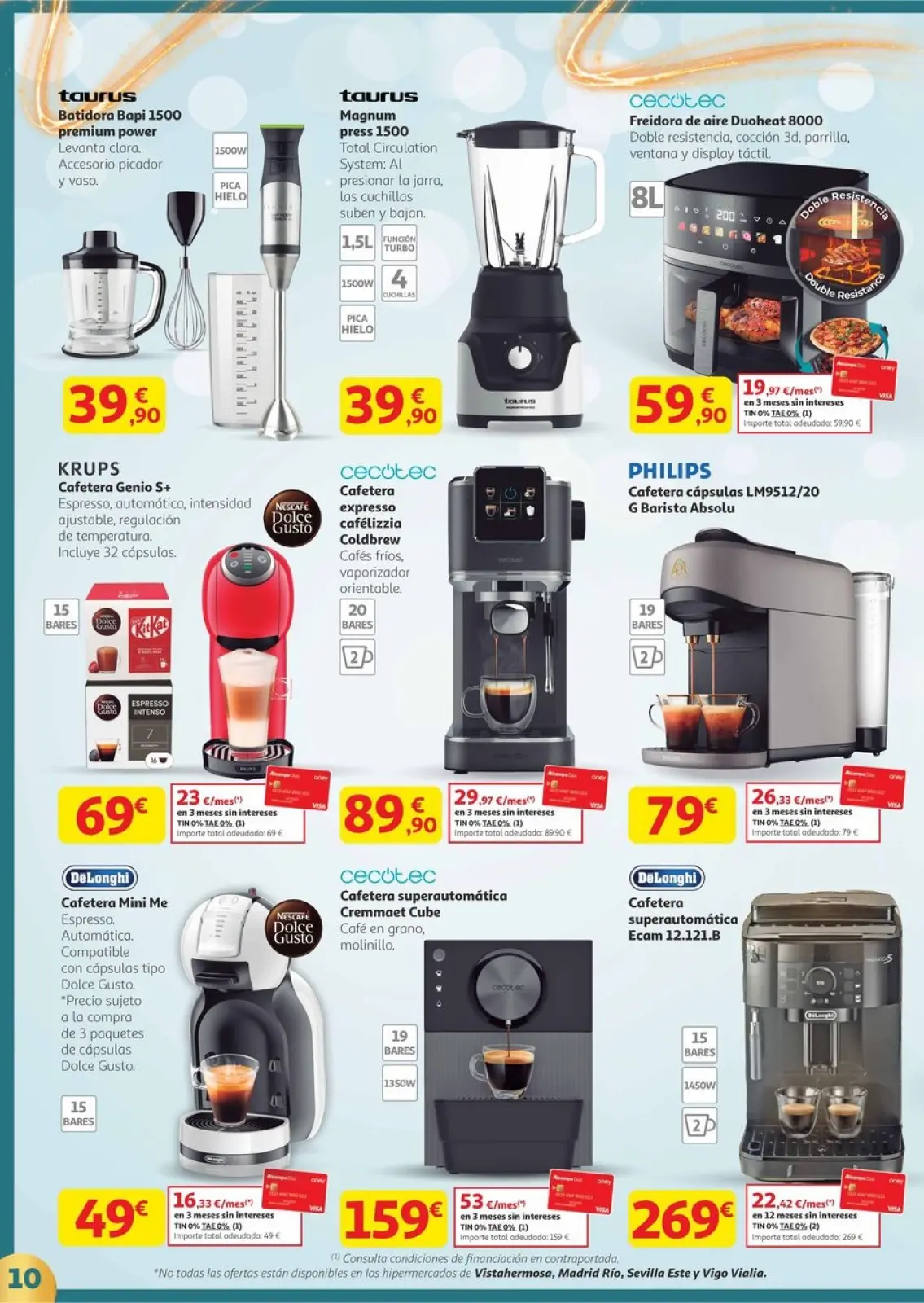 Page 10 dans OFFRES D'IDÉES DE CADEAUX chez Alcampo Espagne