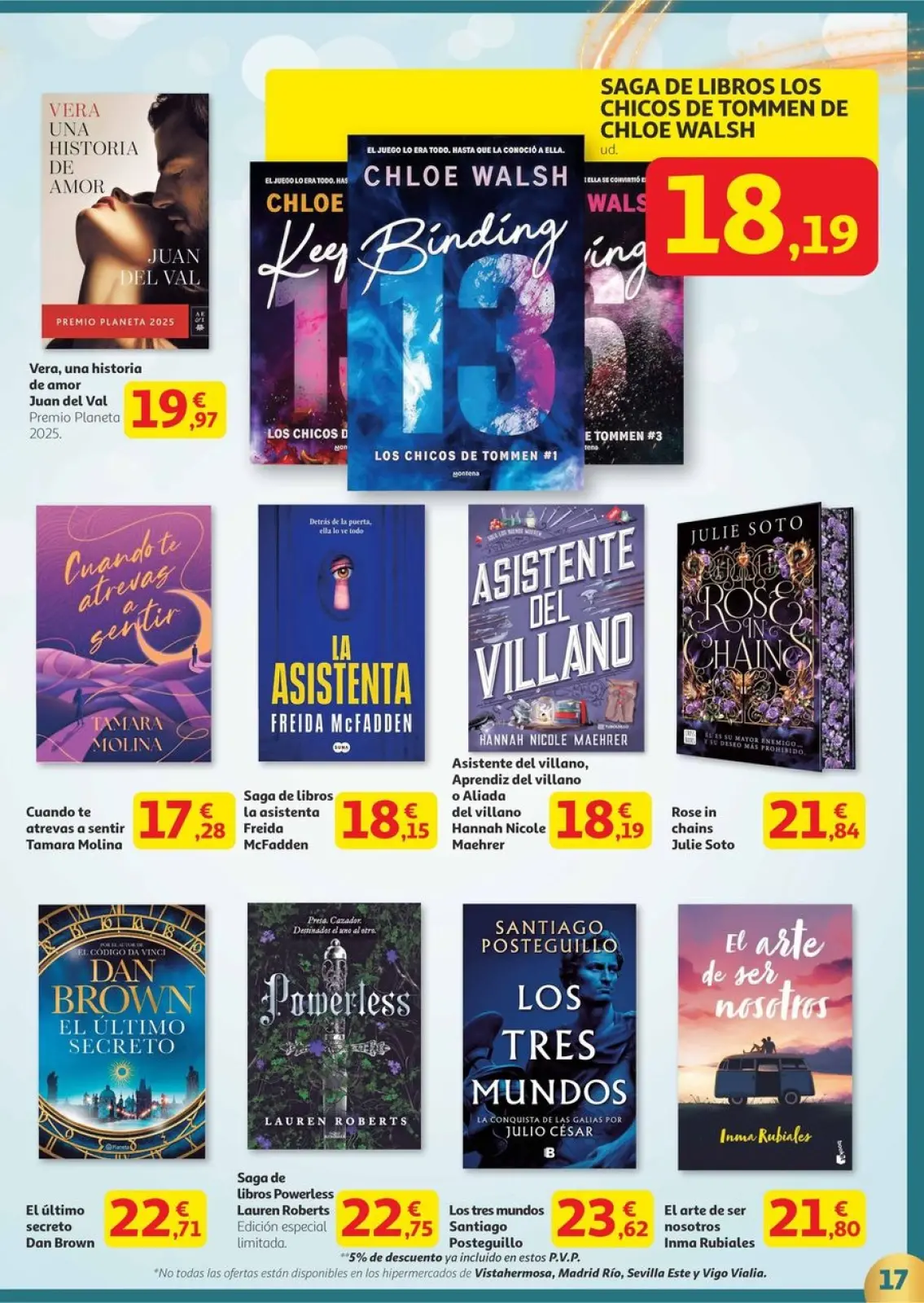 Page 17 dans OFFRES D'IDÉES DE CADEAUX chez Alcampo Espagne