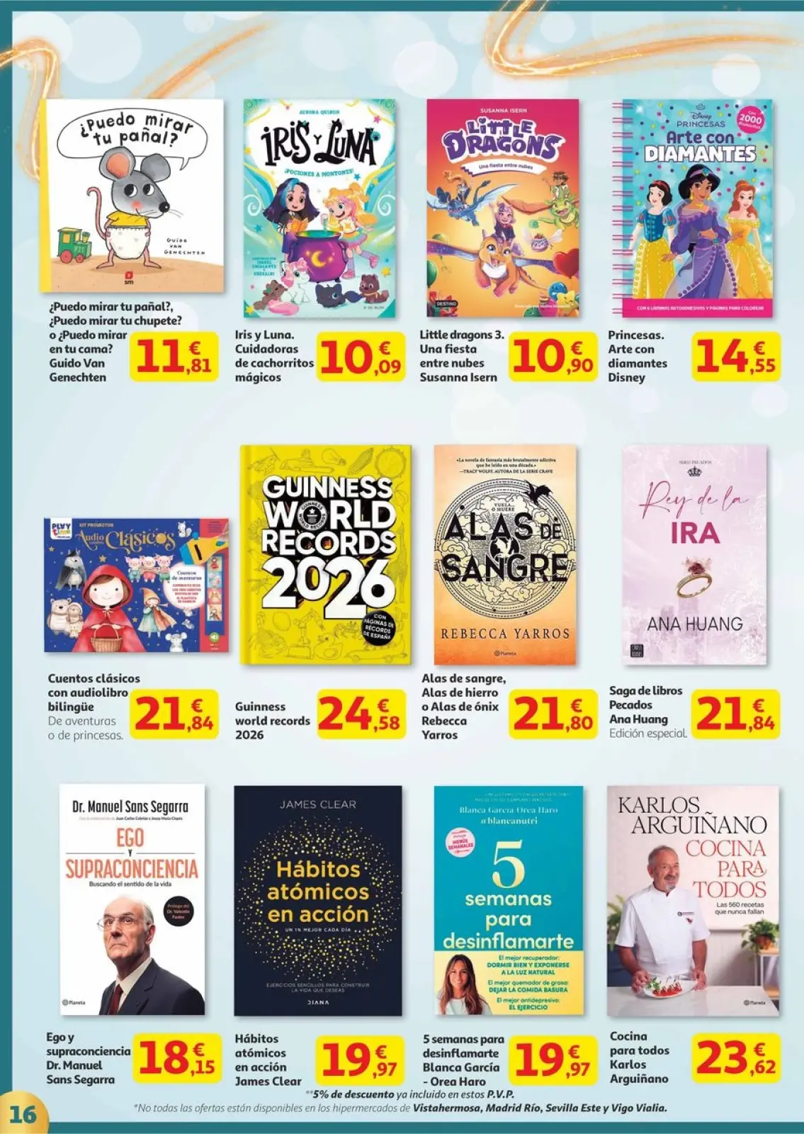 Page 16 dans OFFRES D'IDÉES DE CADEAUX chez Alcampo Espagne
