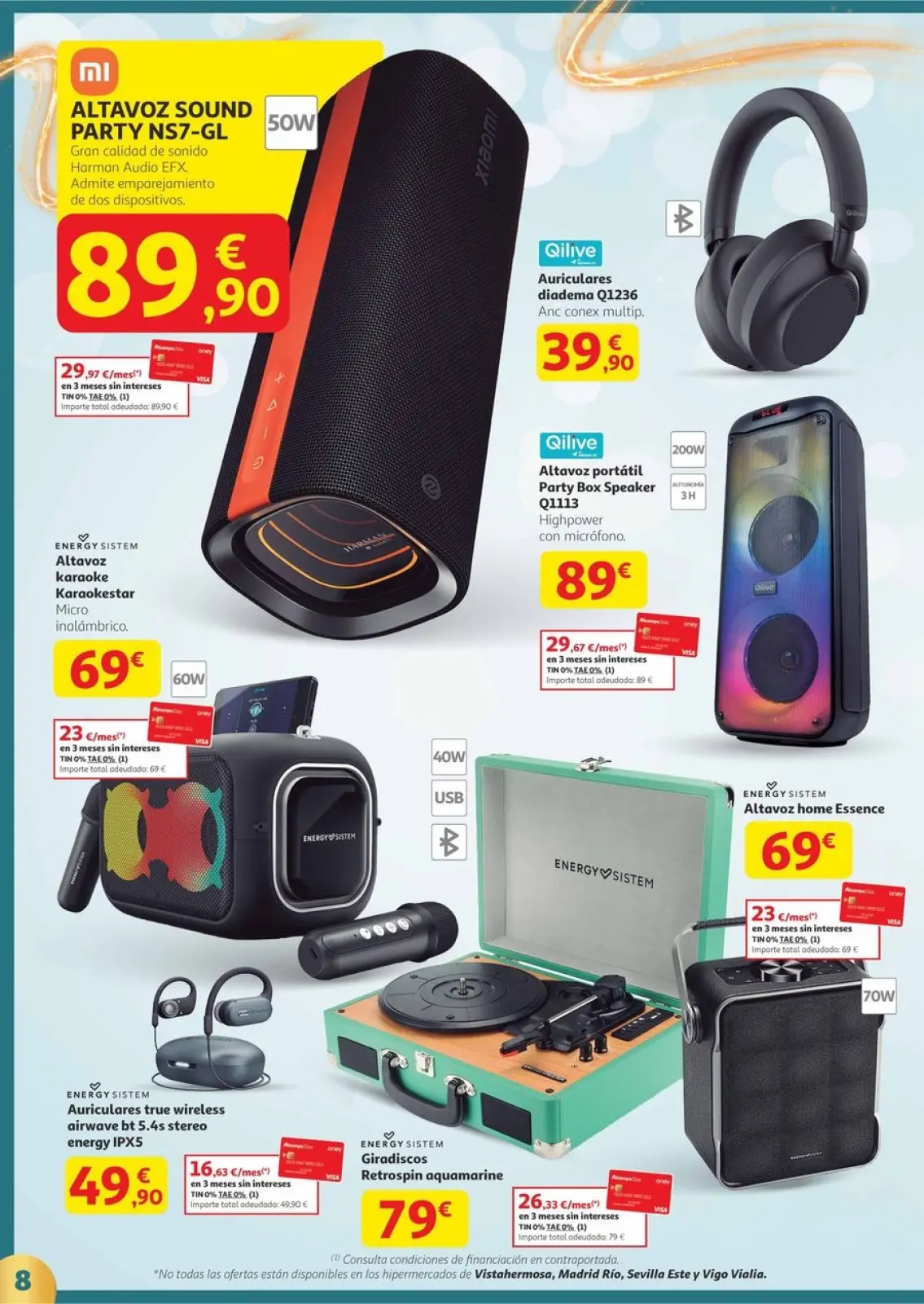 Page 8 dans OFFRES D'IDÉES DE CADEAUX chez Alcampo Espagne