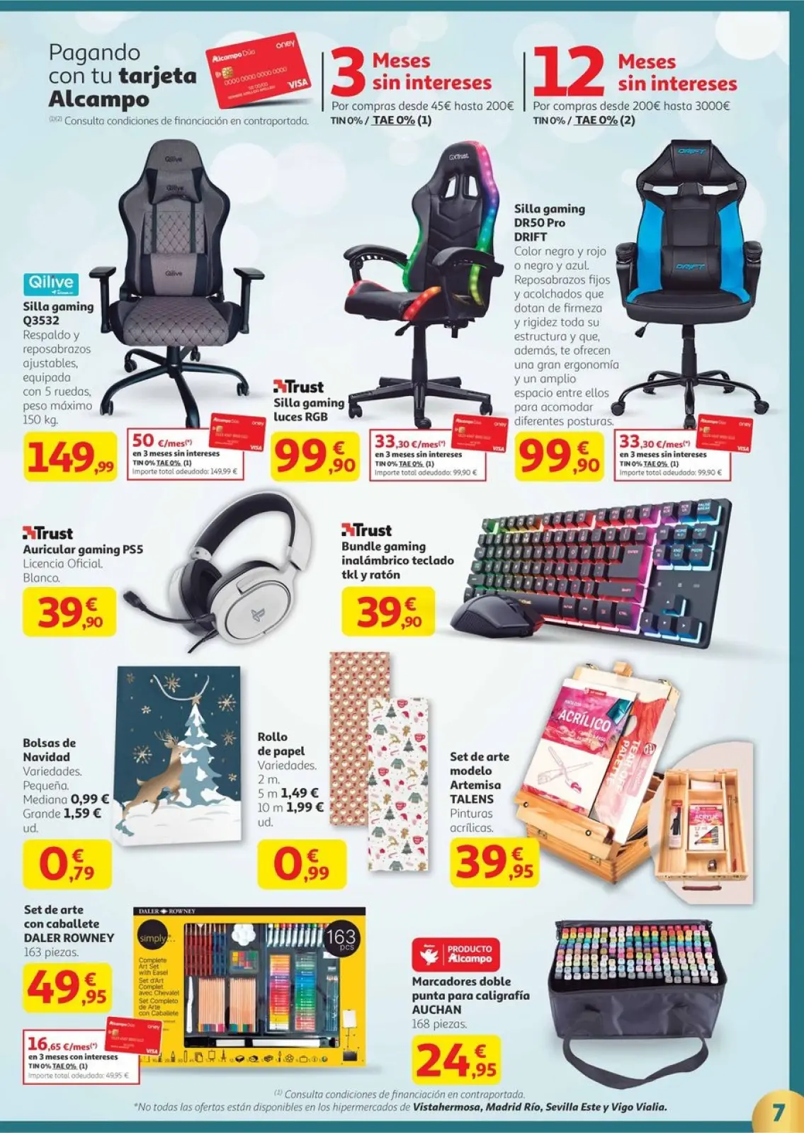 Page 7 dans OFFRES D'IDÉES DE CADEAUX chez Alcampo Espagne