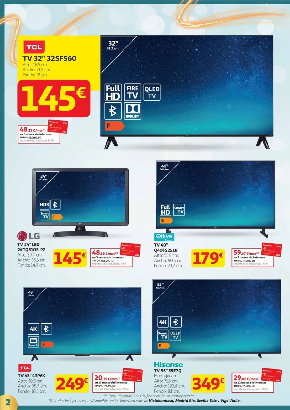 Page 2 dans OFFRES D'IDÉES DE CADEAUX chez Alcampo Espagne