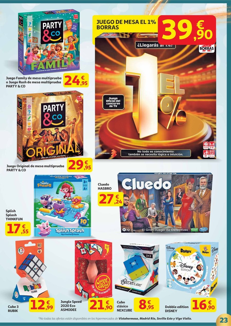 Offres Alcampo Espagne de 18 décembre à 5 janvier 2026 OFFRES D'IDÉES DE CADEAUX