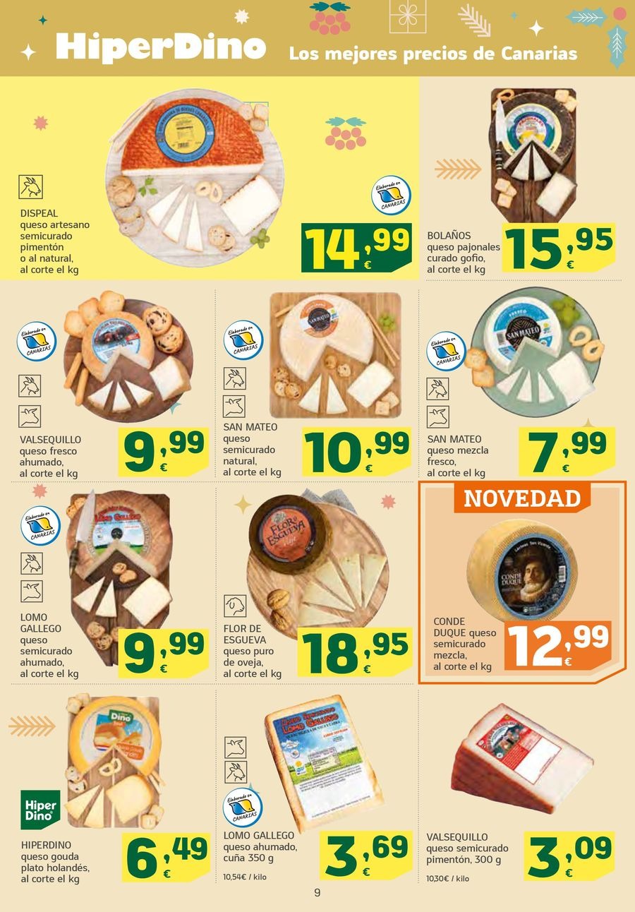 Ofertas de HiperDino España de 4 a 17 diciembre 2025 Nuevas ofertas