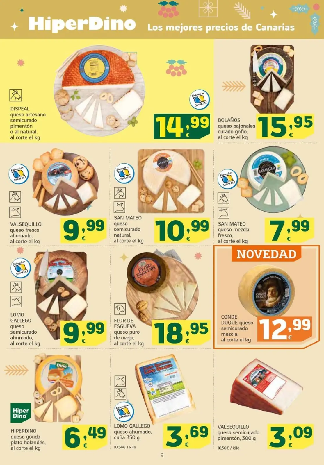 Page 9 dans Nouvelles offres chez HiperDino Espagne