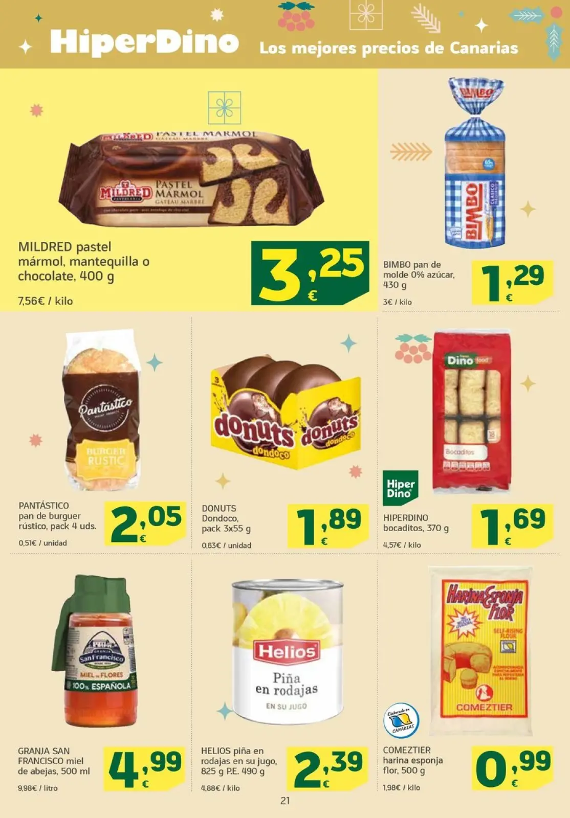 Page 21 dans Nouvelles offres chez HiperDino Espagne