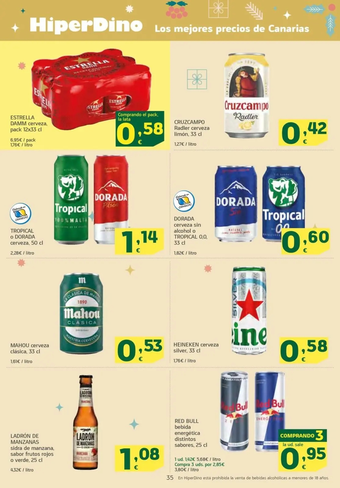 Page 35 dans Nouvelles offres chez HiperDino Espagne