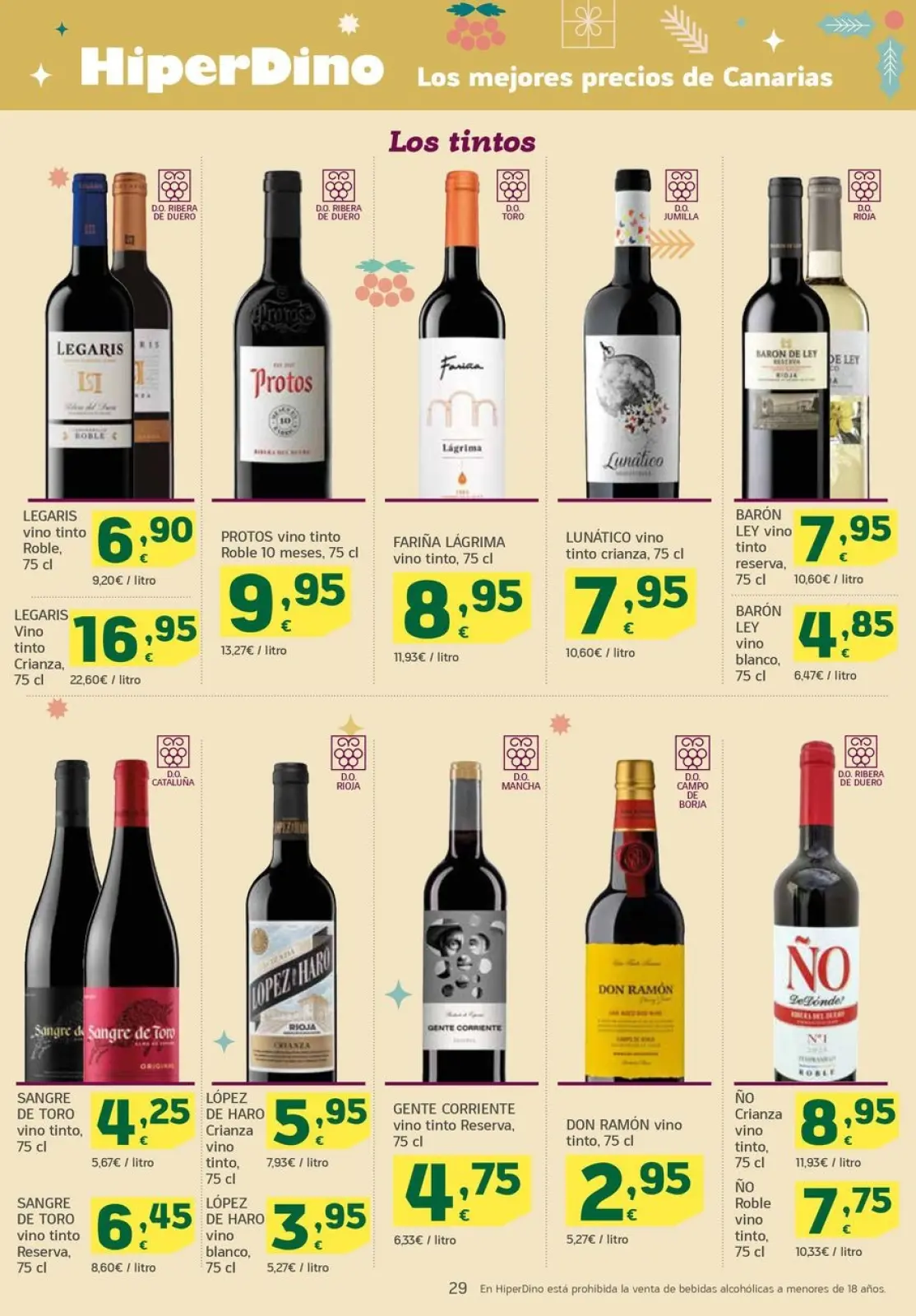 Page 29 dans Nouvelles offres chez HiperDino Espagne