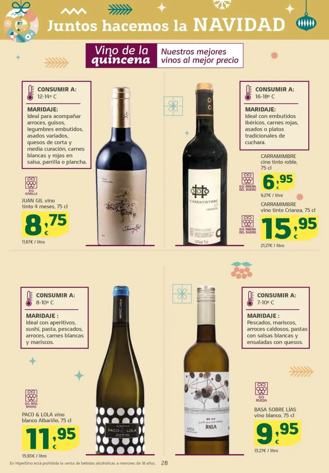 Page 28 dans Nouvelles offres chez HiperDino Espagne