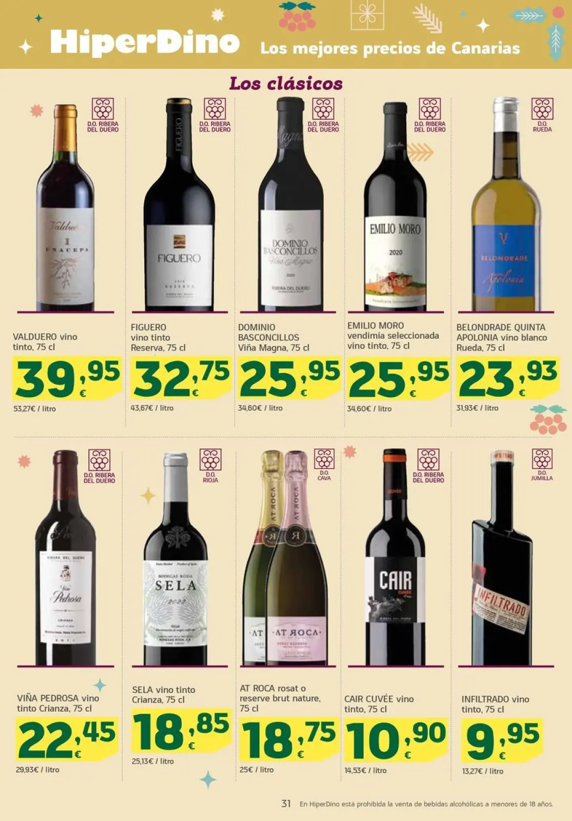 Page 31 dans Nouvelles offres chez HiperDino Espagne