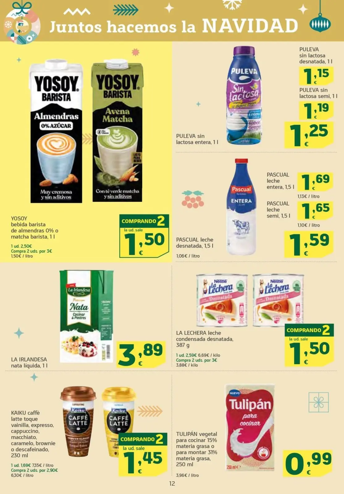 Page 12 dans Nouvelles offres chez HiperDino Espagne