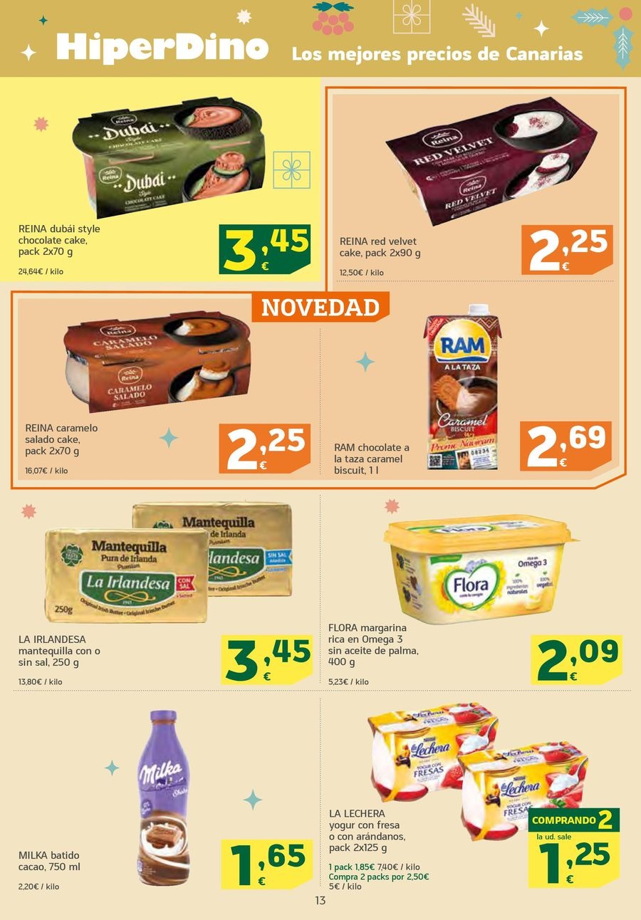 Ofertas de HiperDino España de 4 a 17 diciembre 2025 Nuevas ofertas