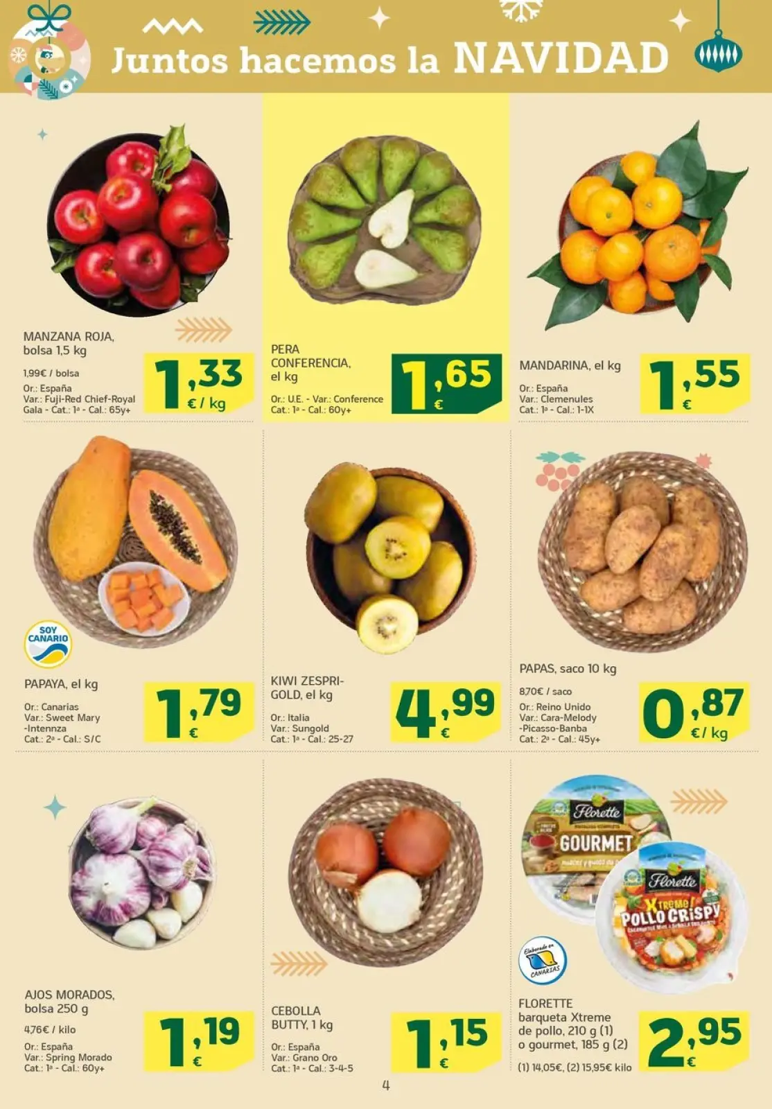 Page 4 dans Nouvelles offres chez HiperDino Espagne