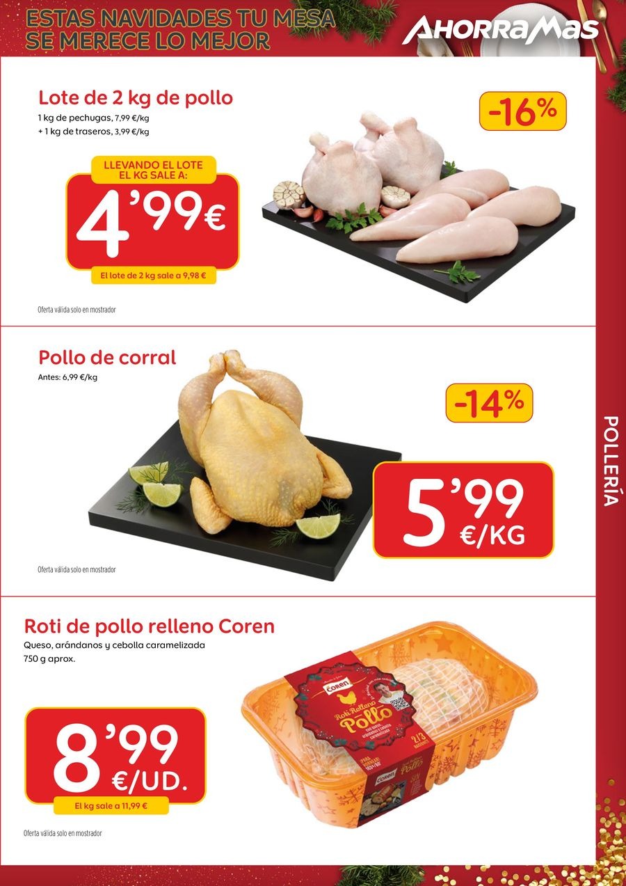 Ofertas de Ahorramas España de 11 a 17 diciembre 2025 Folleto de ofertas Navidad