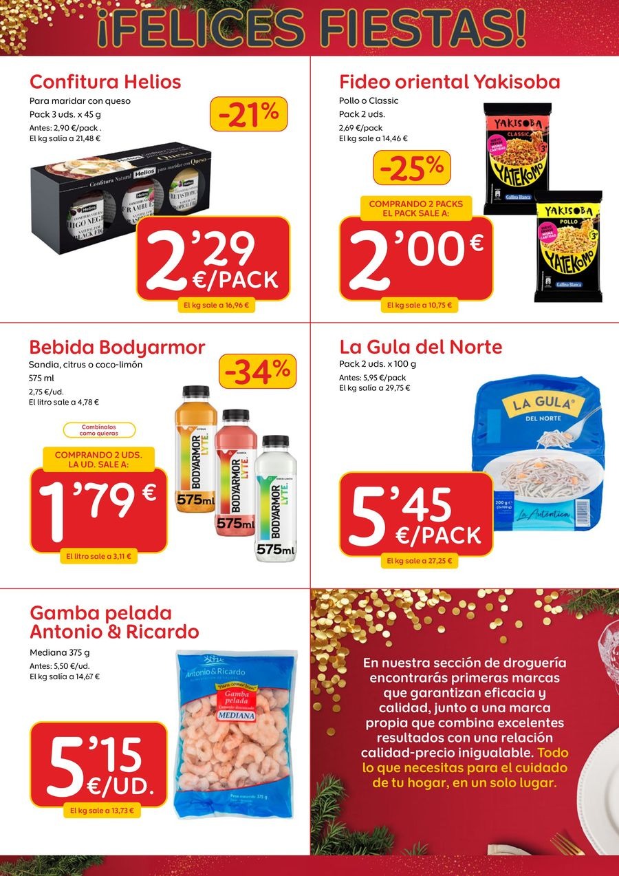 Ofertas de Ahorramas España de 11 a 17 diciembre 2025 Folleto de ofertas Navidad