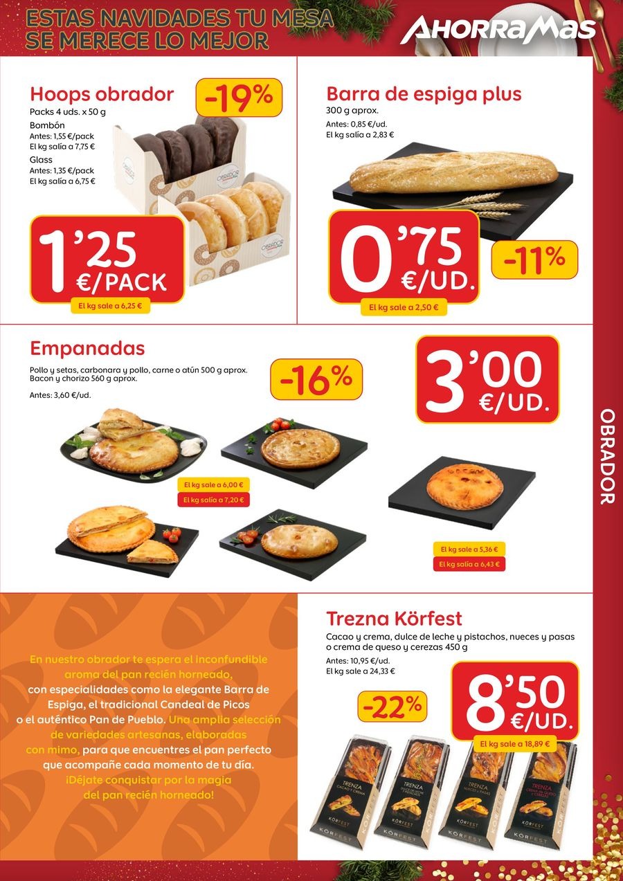 Ofertas de Ahorramas España de 11 a 17 diciembre 2025 Folleto de ofertas Navidad