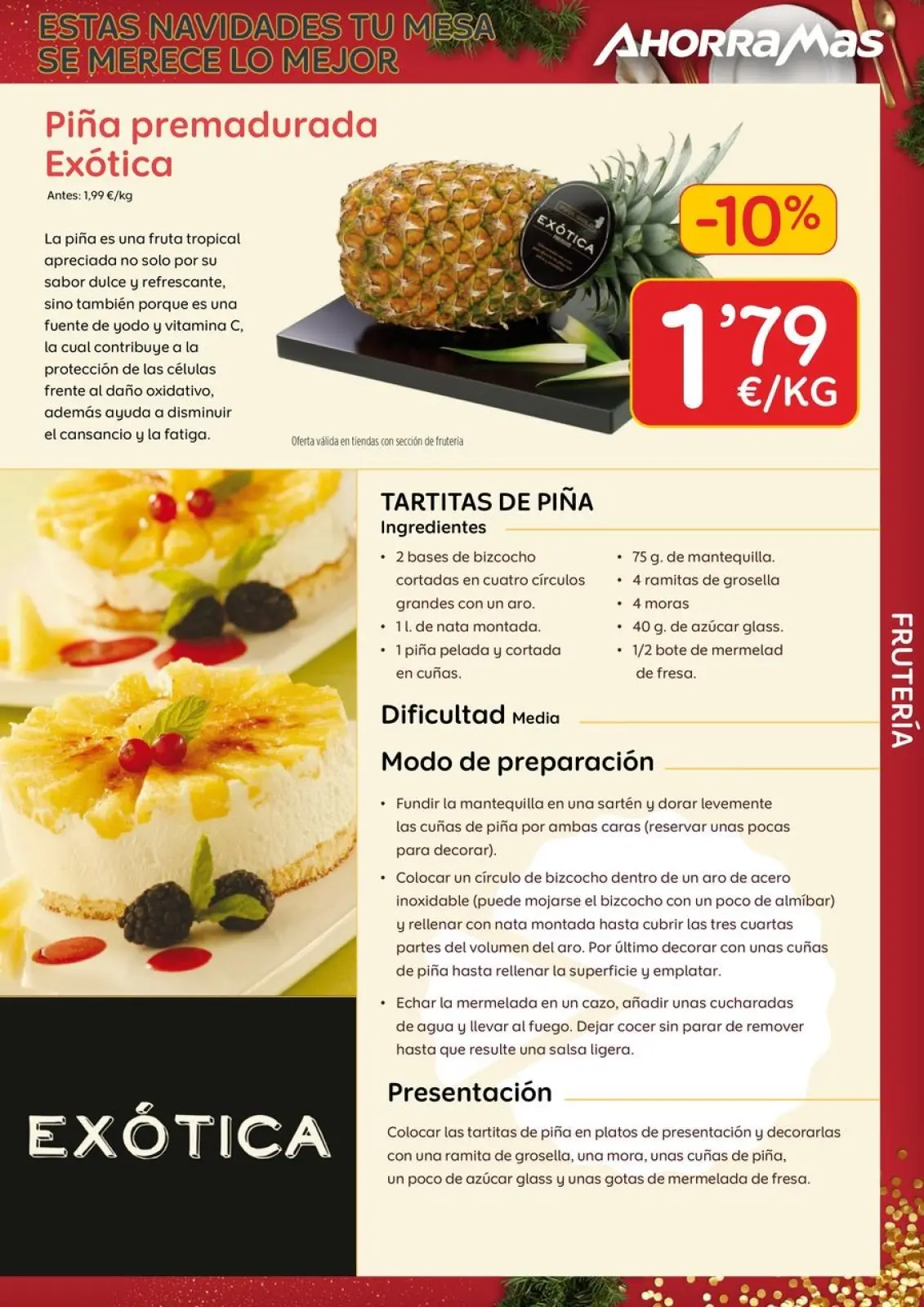Page 3 dans Brochure des offres de Noël chez Ahorramas Espagne