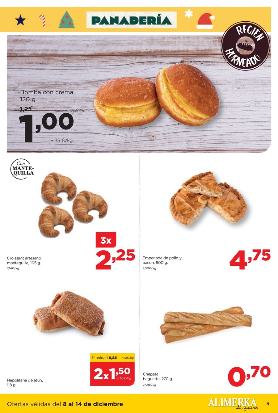 Ofertas de ‎Alimerka Supermercados‎ España de 8 a 14 diciembre 2025 Nuevas ofertas