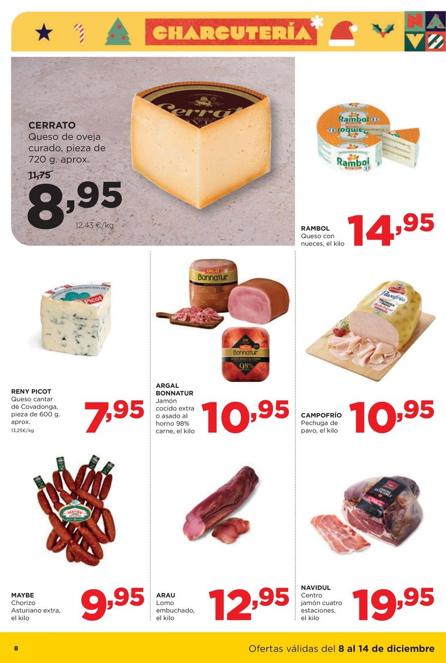 Ofertas de ‎Alimerka Supermercados‎ España de 8 a 14 diciembre 2025 Nuevas ofertas
