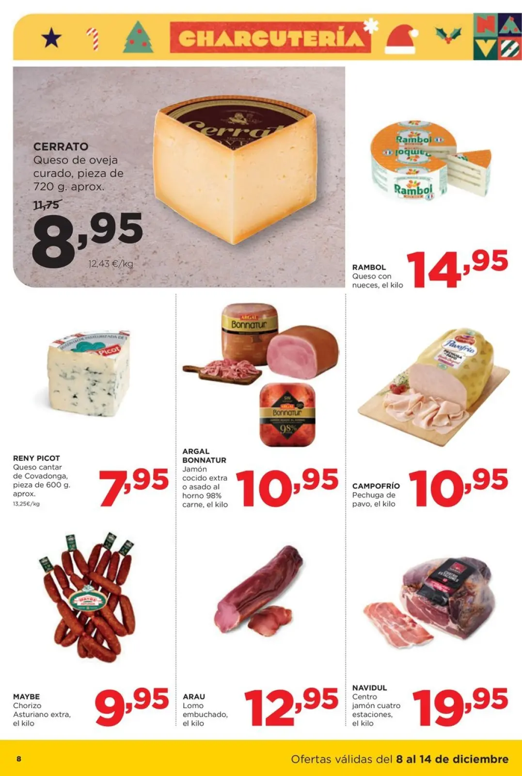 Page 8 dans Nouvelles offres chez ‎Supermarchés Alimerka‎ Espagne