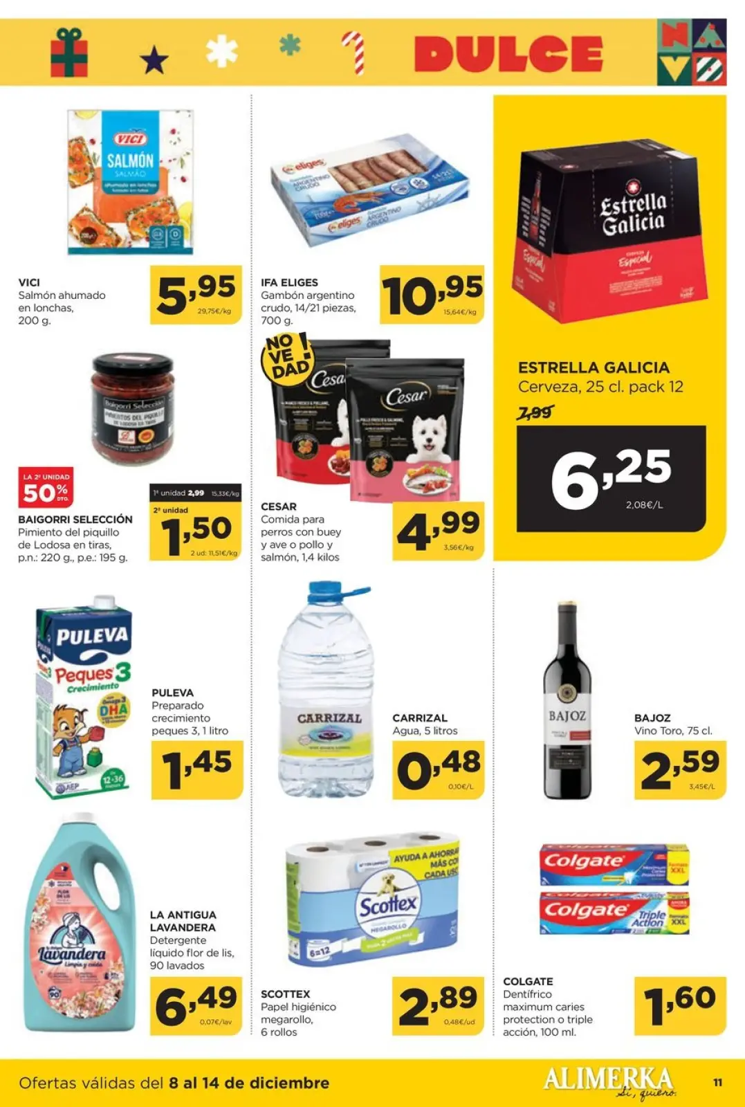 Page 11 dans Nouvelles offres chez ‎Supermarchés Alimerka‎ Espagne