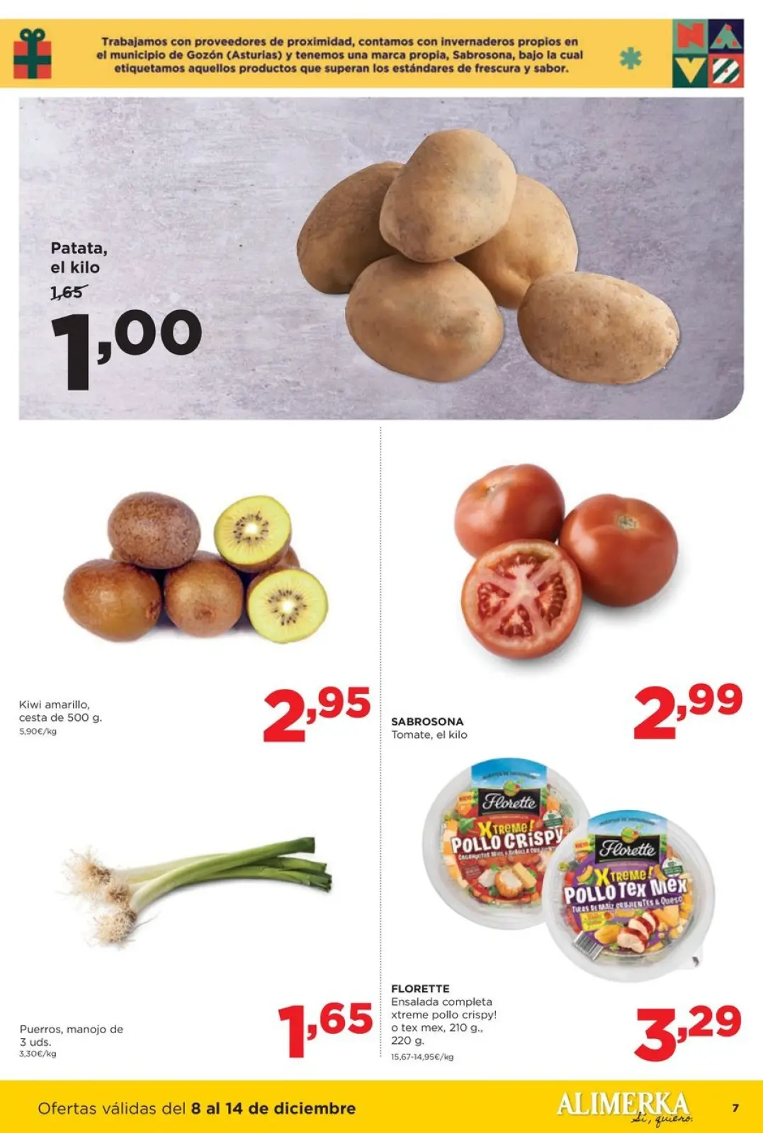 Page 7 dans Nouvelles offres chez ‎Supermarchés Alimerka‎ Espagne