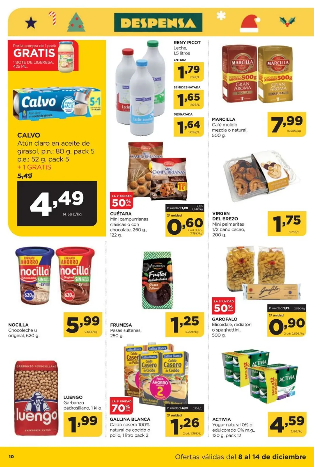 Page 10 dans Nouvelles offres chez ‎Supermarchés Alimerka‎ Espagne