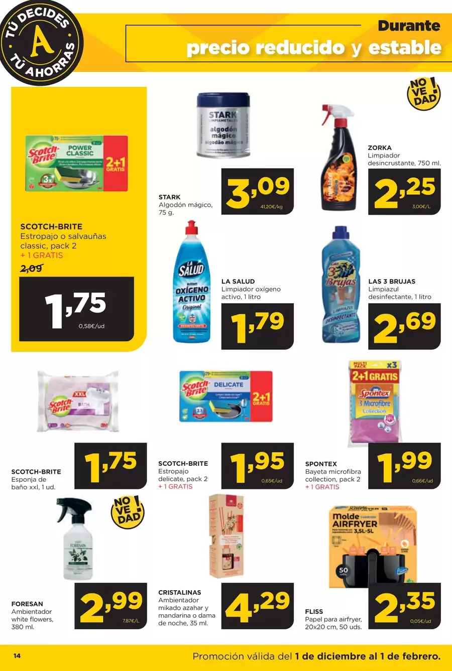 Ofertas de ‎Alimerka Supermercados‎ España de 2 diciembre a 1 febrero 2026 Folleto de ofertas Tu decides tu ahorras