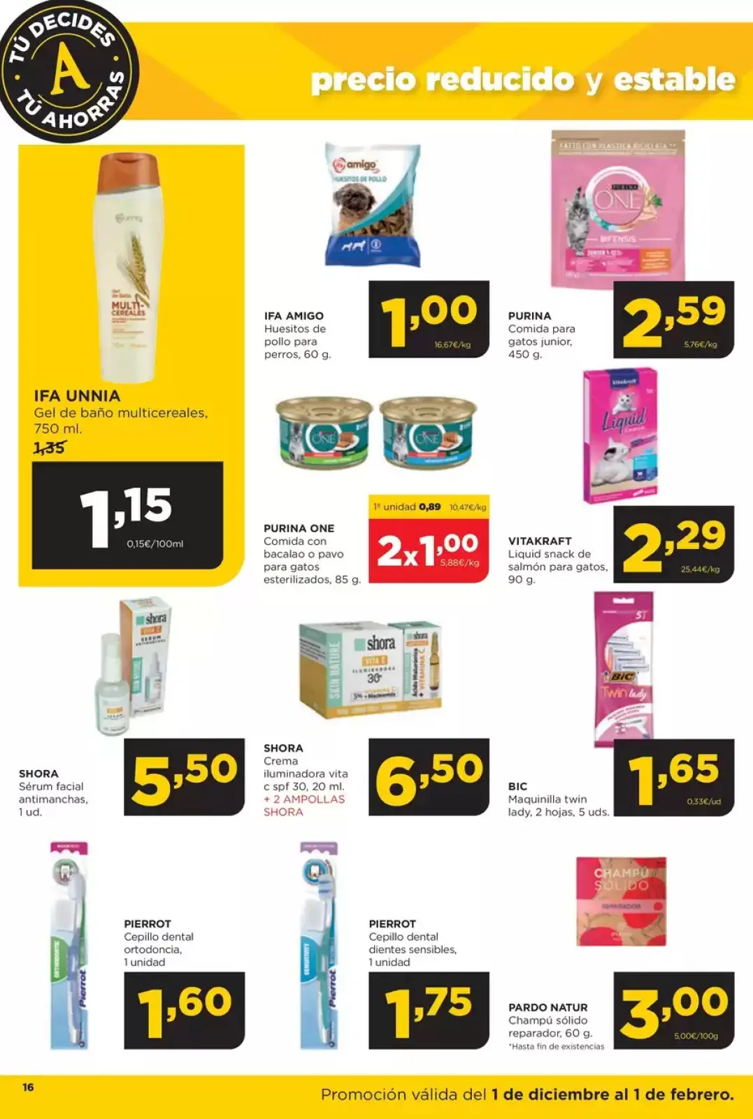 Page 33 in Offers brochure You decide you save at Alimerka Supermarkets Spain