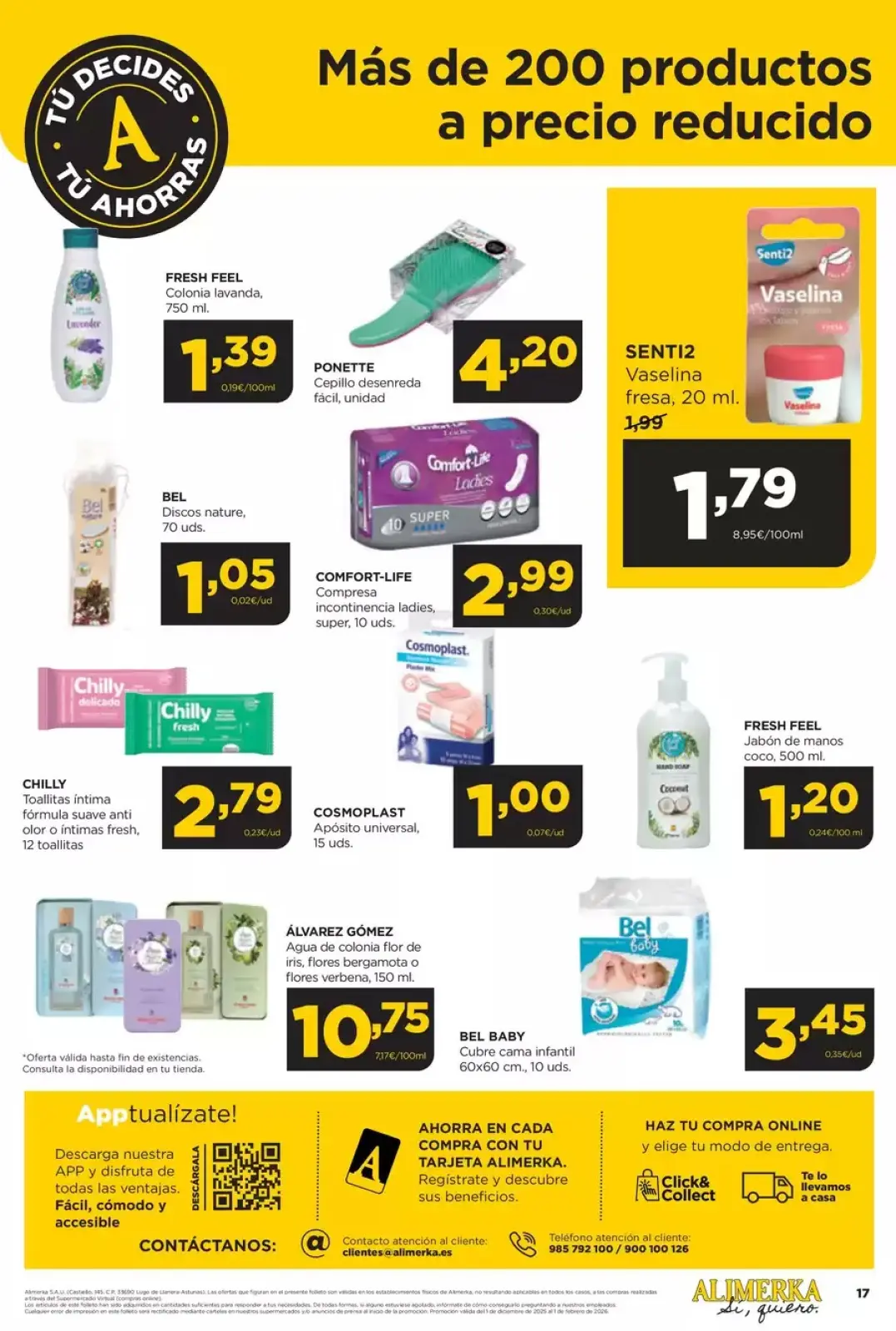 Page 34 in Offers brochure You decide you save at Alimerka Supermarkets Spain