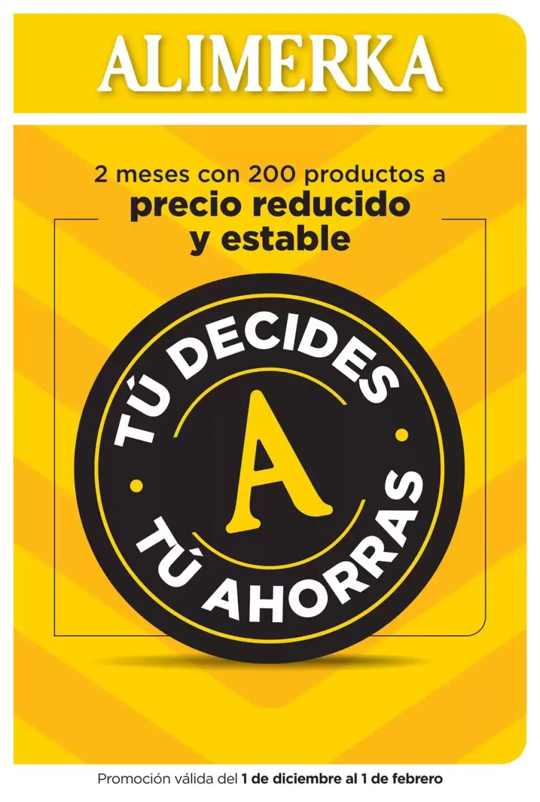 Page 18 in Offers brochure You decide you save at Alimerka Supermarkets Spain