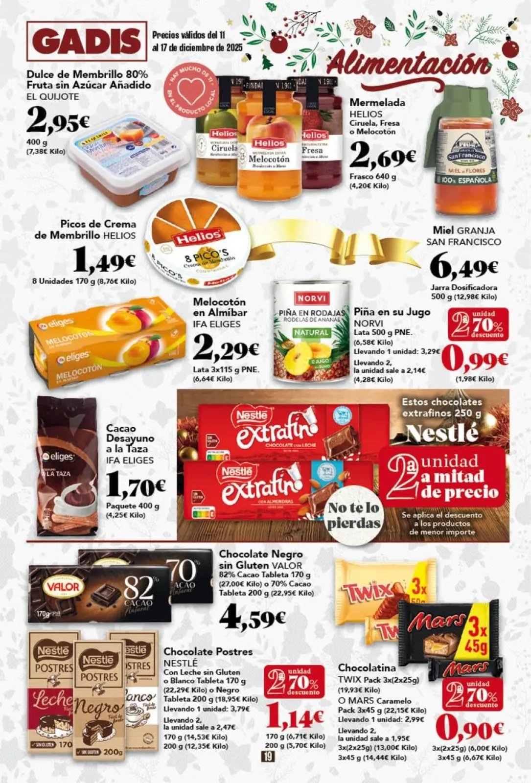 Page 19 dans Nouveaux prix chez GADIS Espagne