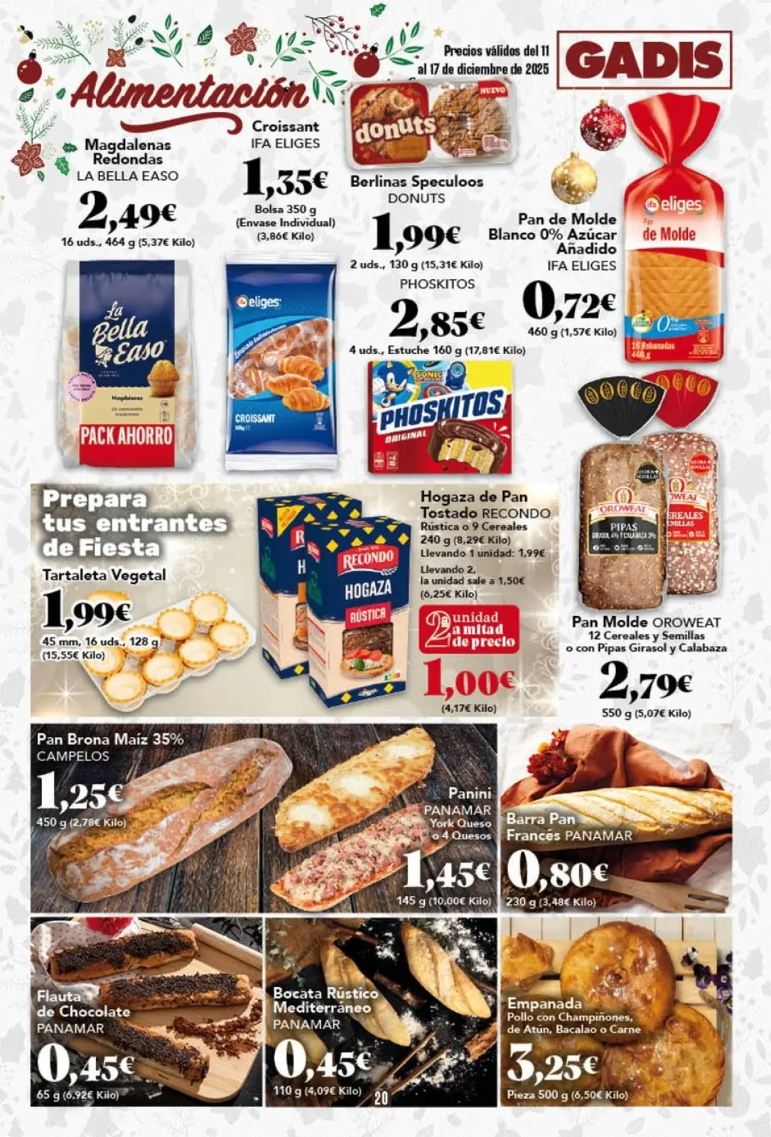 Page 20 dans Nouveaux prix chez GADIS Espagne