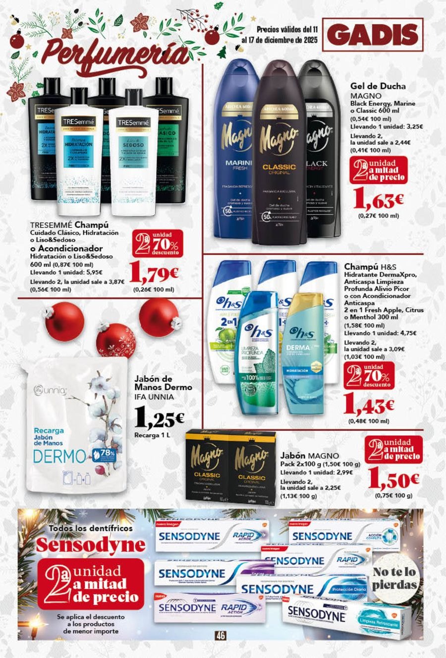 Ofertas de GADIS supermercado España de 11 a 17 diciembre 2025 Nuevos precios