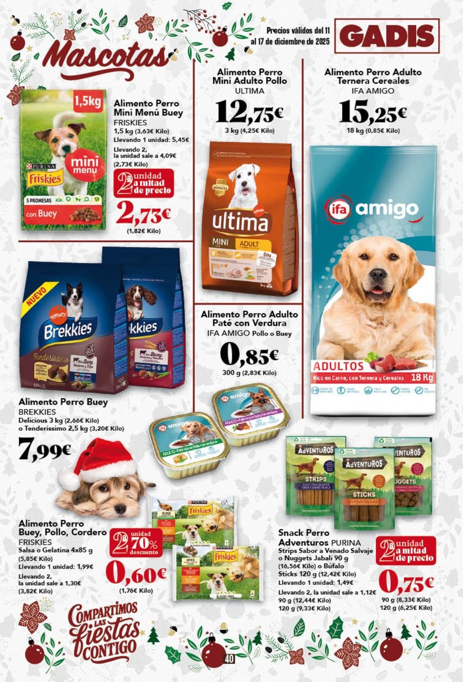 Ofertas de GADIS supermercado España de 11 a 17 diciembre 2025 Nuevos precios