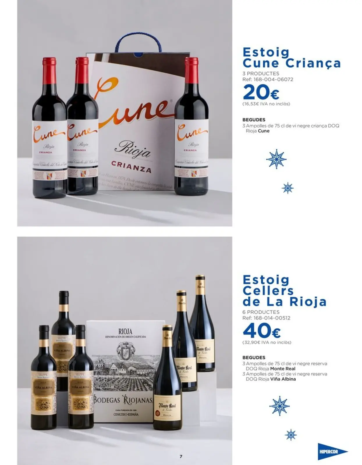 Page 7 dans Offres de Paniers et Lots chez Hipercor Espagne