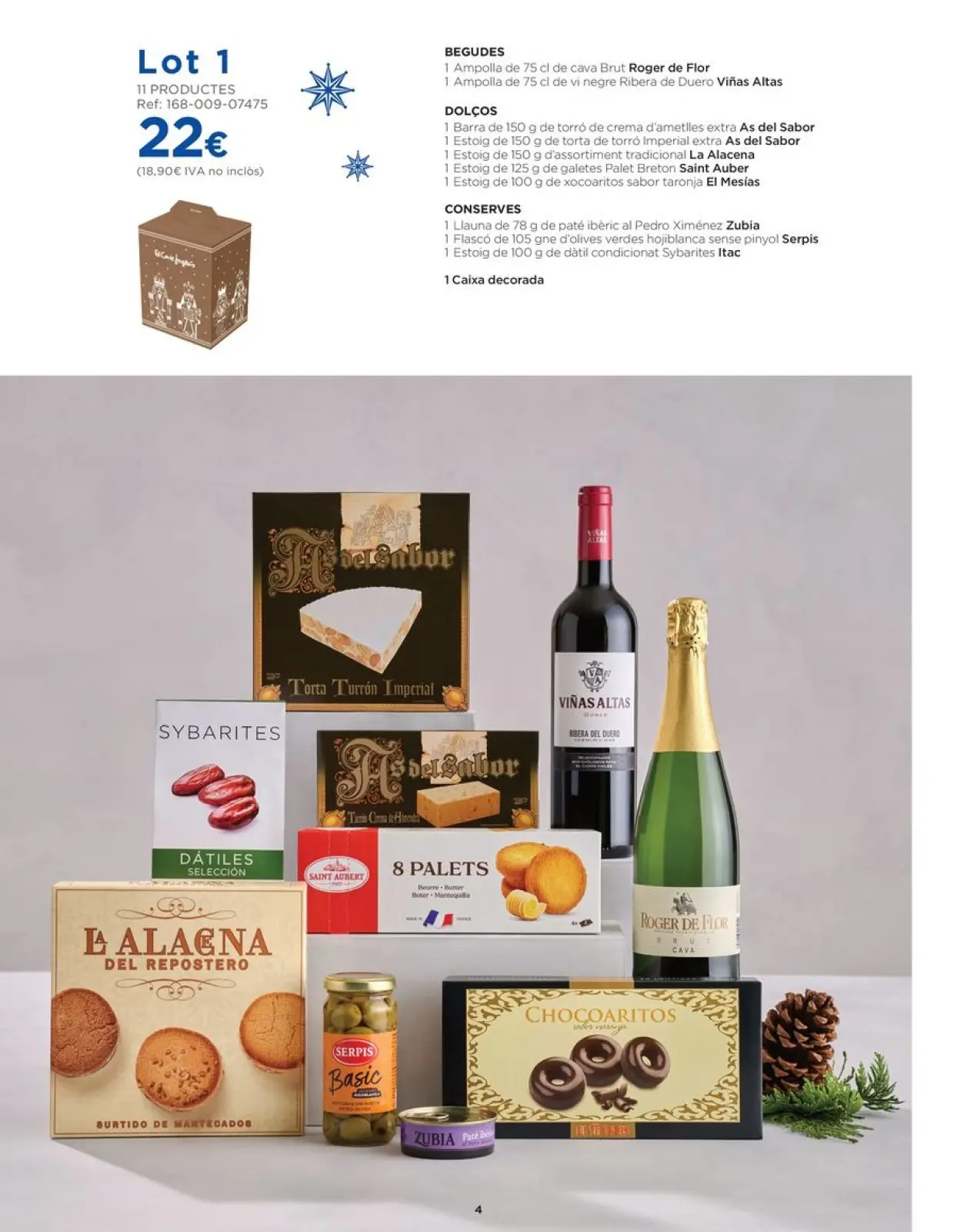 Page 4 dans Offres de Paniers et Lots chez Hipercor Espagne