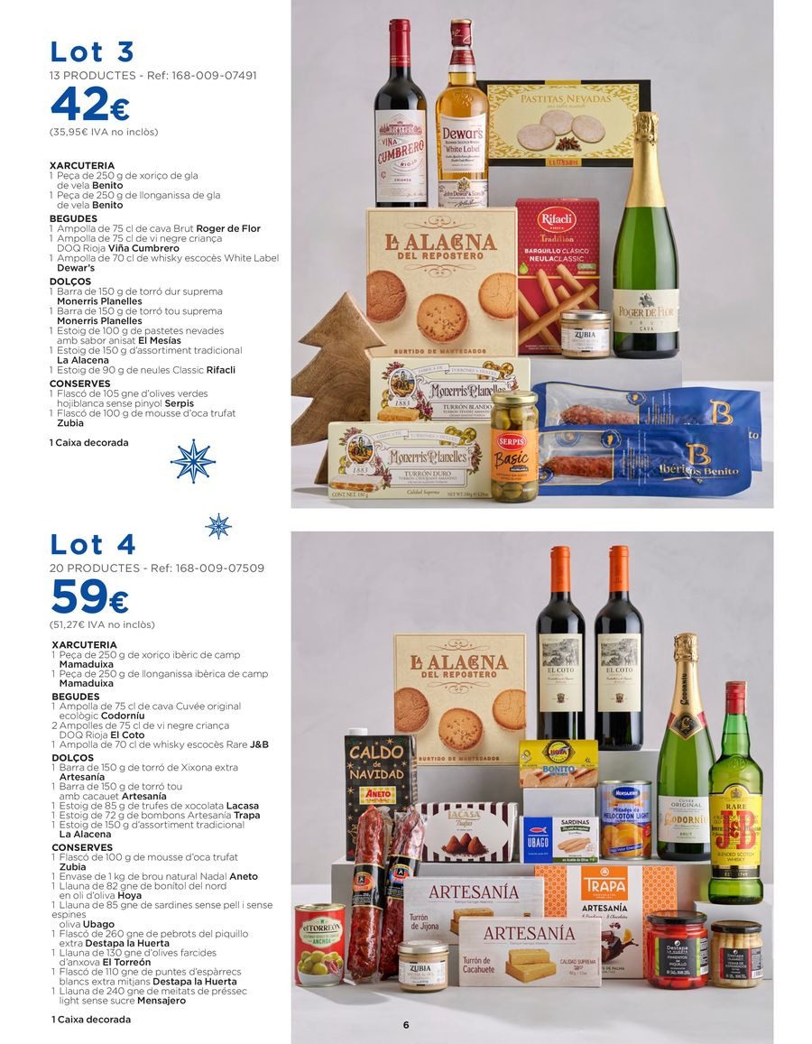 Ofertas de Hipercor España de 6 octubre a 5 enero 2026 Ofertas de Paneres I Lots