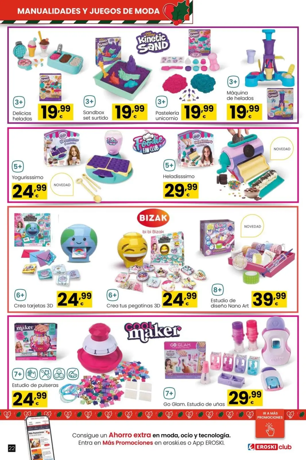 Page 22 dans Offres de jeux de Noël chez Eroski Espagne