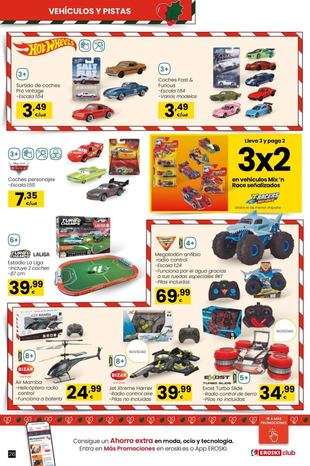 Page 26 dans Offres de jeux de Noël chez Eroski Espagne