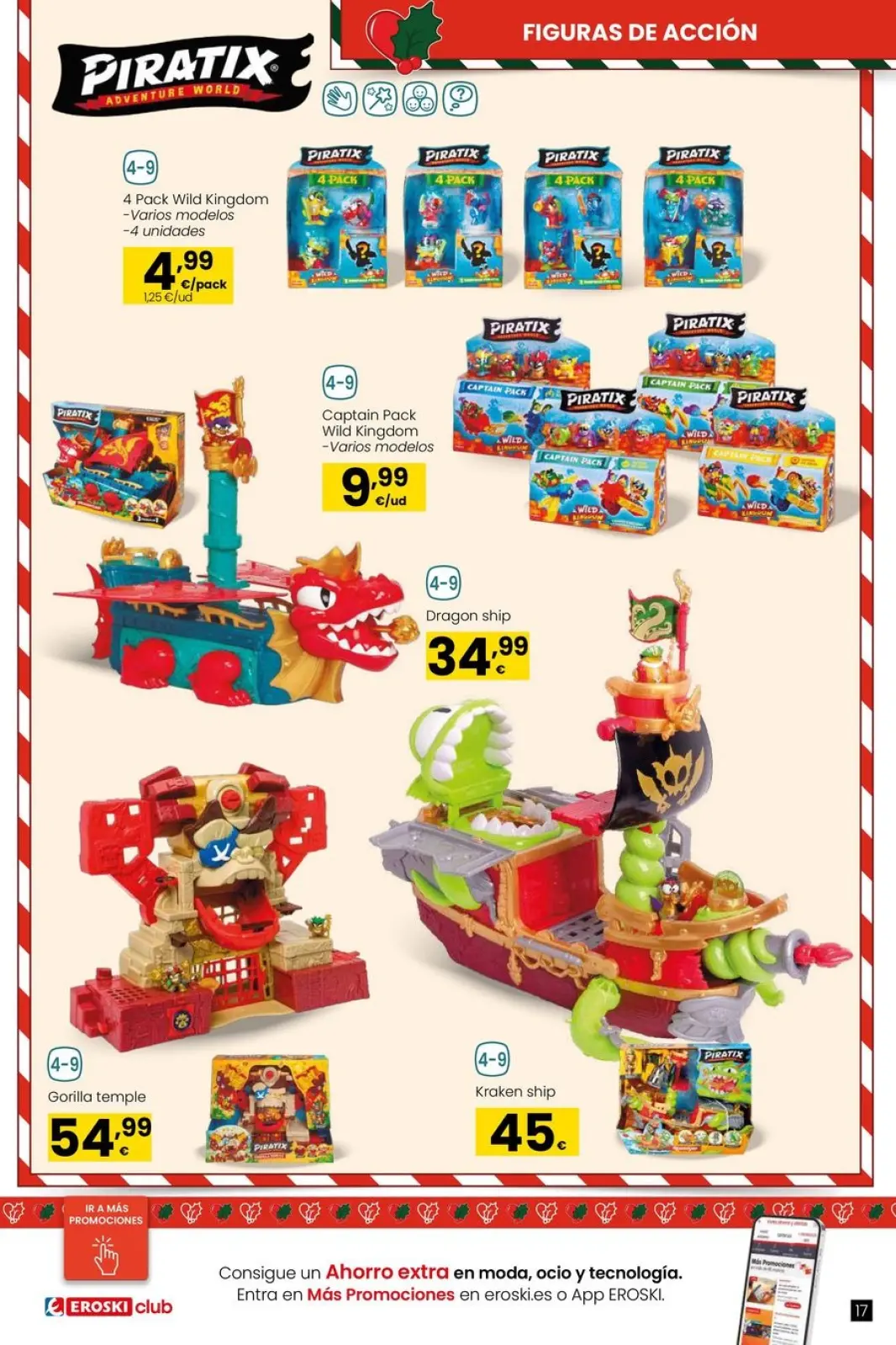 Page 17 dans Offres de jeux de Noël chez Eroski Espagne