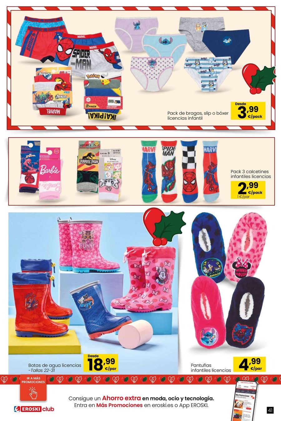 Ofertas de Eroski España de 6 noviembre a 6 enero 2026 Ofertas de Juguetes de Navidad