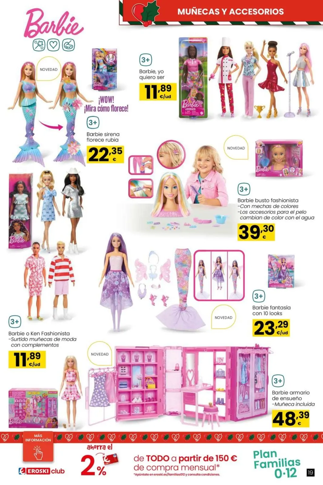 Page 19 dans Offres de jeux de Noël chez Eroski Espagne