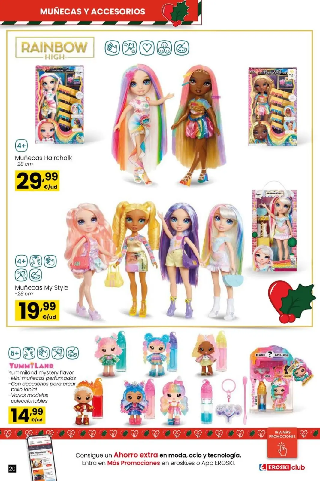 Page 20 dans Offres de jeux de Noël chez Eroski Espagne